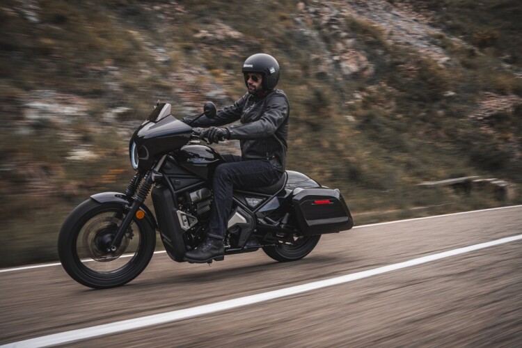 2026 MOTO MORINI CALIBRO BAGGER, Quartz Black - photo 4