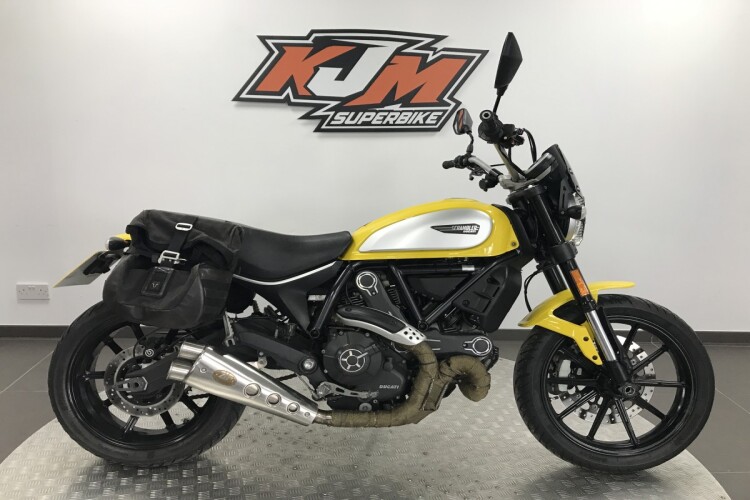 2018 DUCATI SCRAMBLER 800, Yellow