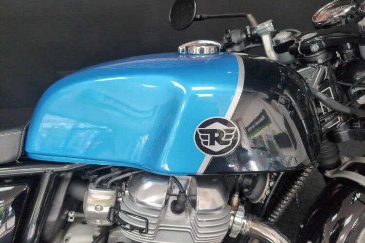 2024 ROYAL ENFIELD CONTINENTAL GT 650, Blue - photo 11