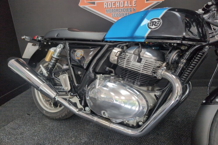 2024 ROYAL ENFIELD CONTINENTAL GT 650, Blue - photo 12