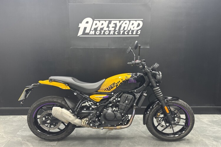 2025 ROYAL ENFIELD GUERRILLA 450, Black And Yellow - photo 8