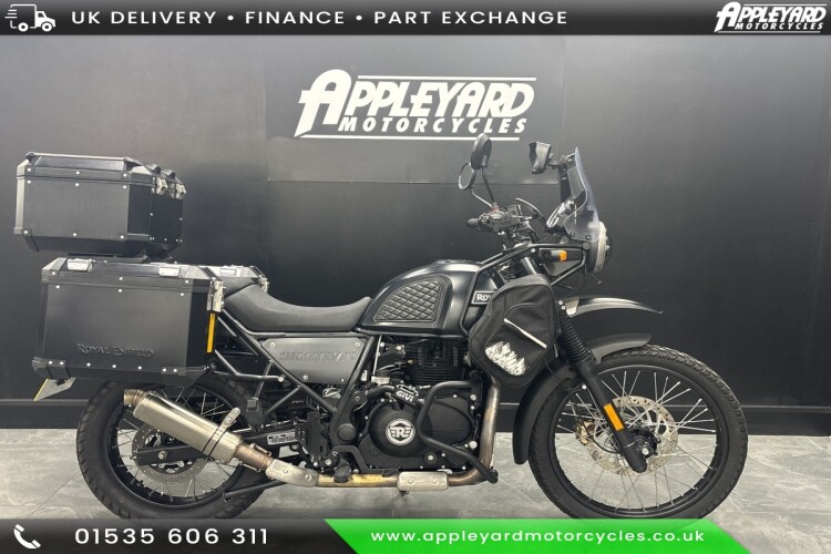 2019 ROYAL ENFIELD HIMALAYAN 411, Black