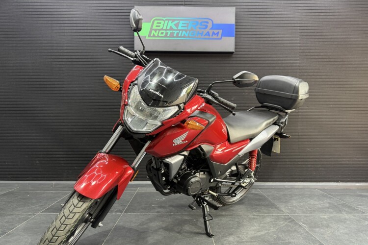 2023 HONDA CBF125M, Red - photo 8