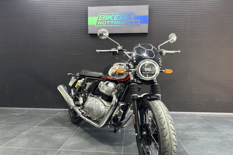 2023 ROYAL ENFIELD INTERCEPTOR 650, Silver and Red - photo 7