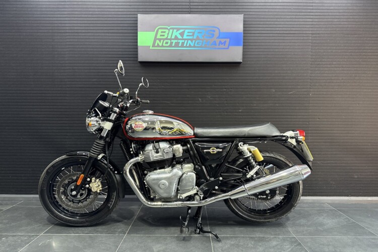 2023 ROYAL ENFIELD INTERCEPTOR 650, Silver and Red - photo 10