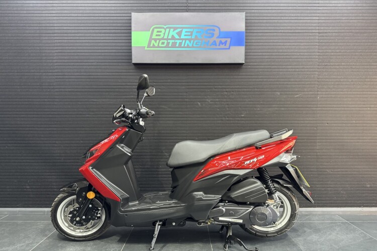 2024 SYM JET 4 125, Red And Black - photo 8