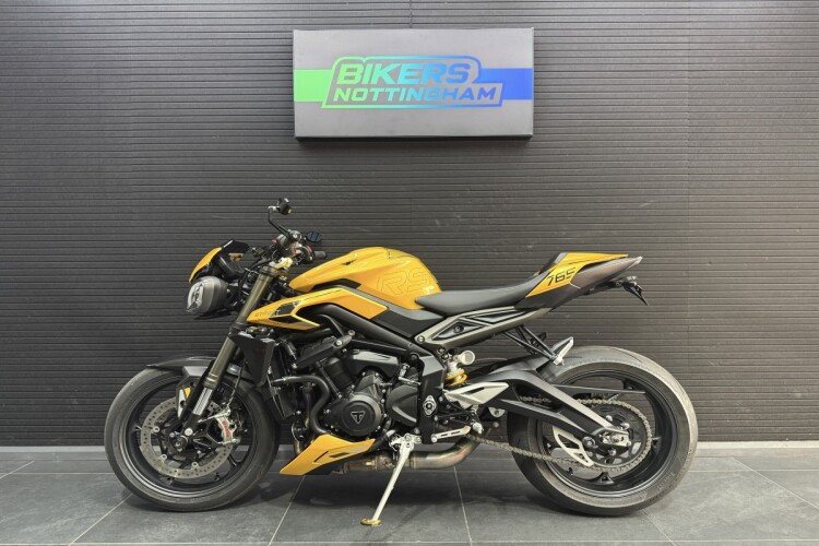 2023 TRIUMPH STREET TRIPLE 765, Cosmic Yellow - photo 13