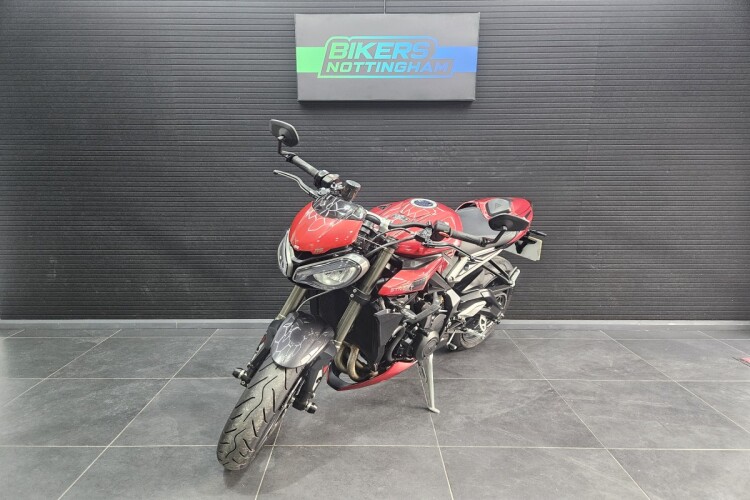2023 TRIUMPH STREET TRIPLE 765, Red - photo 7