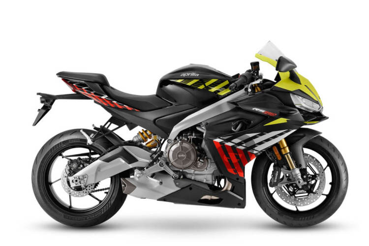 2026 APRILIA RS660, Shakedown Yellow