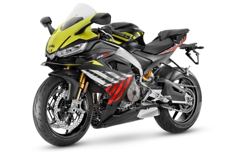 2026 APRILIA RS660, Shakedown Yellow - photo 4