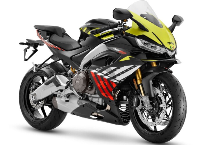 2026 APRILIA RS660, Shakedown Yellow - photo 6