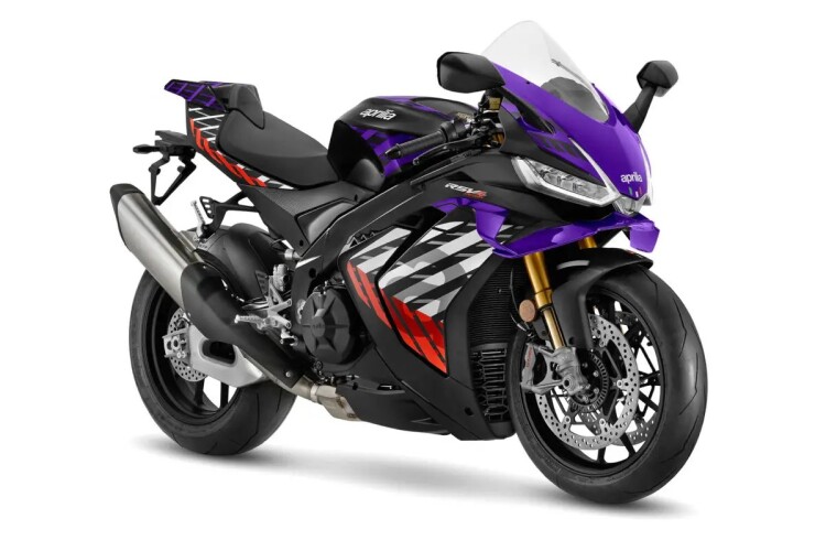 2026 APRILIA RSV4, Shakedown Indigo - photo 5