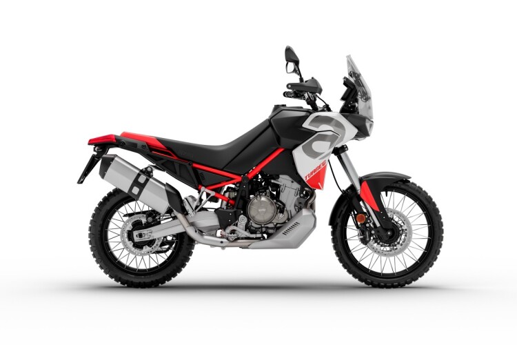 2026 APRILIA TUAREG 660, Hail Storm White - photo 3