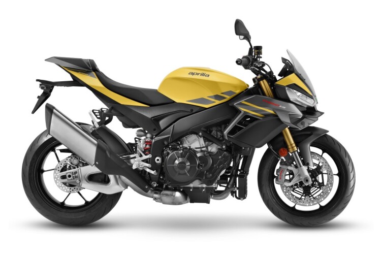 2026 APRILIA TUONO 1100 V4, Scorpion Yellow - photo 3