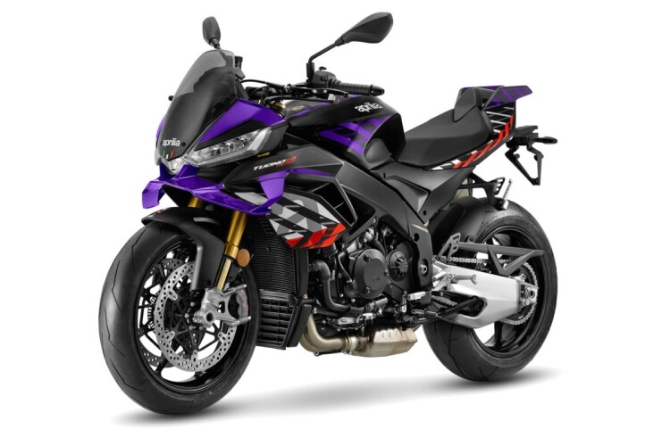 2026 APRILIA TUONO 1100 V4, Shakedown Indigo - photo 4