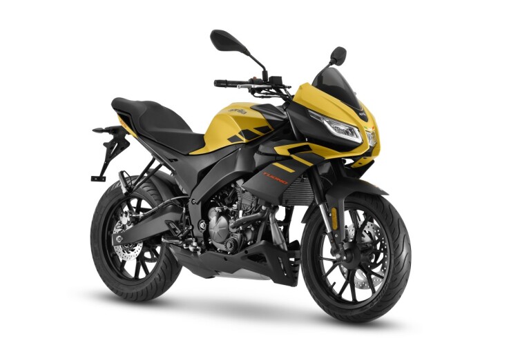 2026 APRILIA TUONO 125, Viper Yellow - photo 8