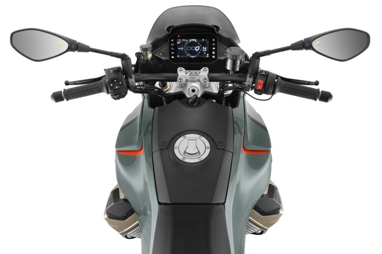 2026 MOTO GUZZI V1000, Verde Ghiaccio - photo 9