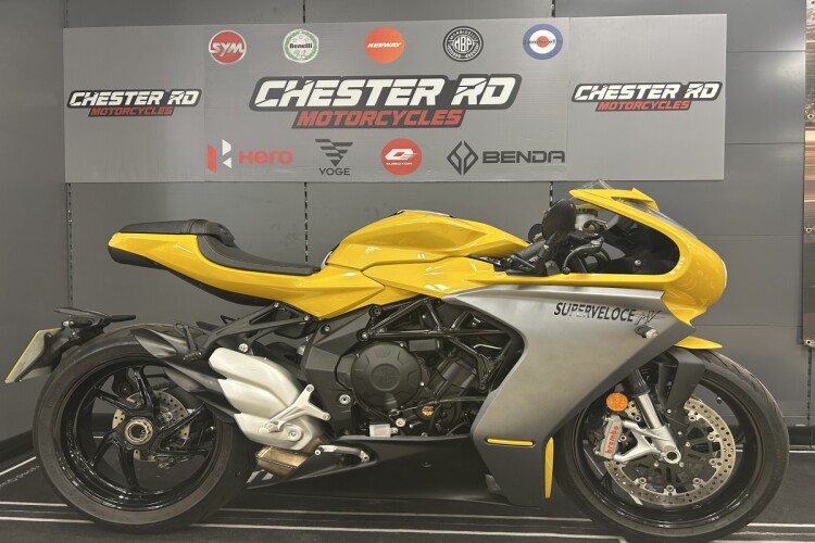 2023 MV AGUSTA SUPERVELOCE, Yellow