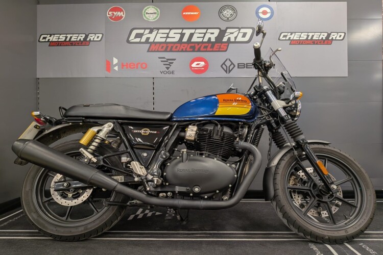 2024 ROYAL ENFIELD INTERCEPTOR 650, Blue