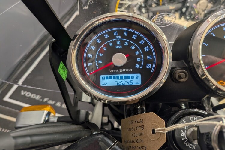 2024 ROYAL ENFIELD INTERCEPTOR 650, Blue - photo 3