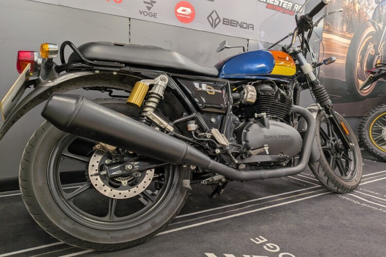2024 ROYAL ENFIELD INTERCEPTOR 650, Blue - photo 8