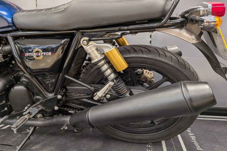 2024 ROYAL ENFIELD INTERCEPTOR 650, Blue - photo 11