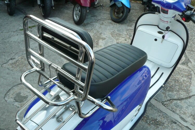 2022 ROYAL ALLOY GT 125 E5, Blue And White - photo 3