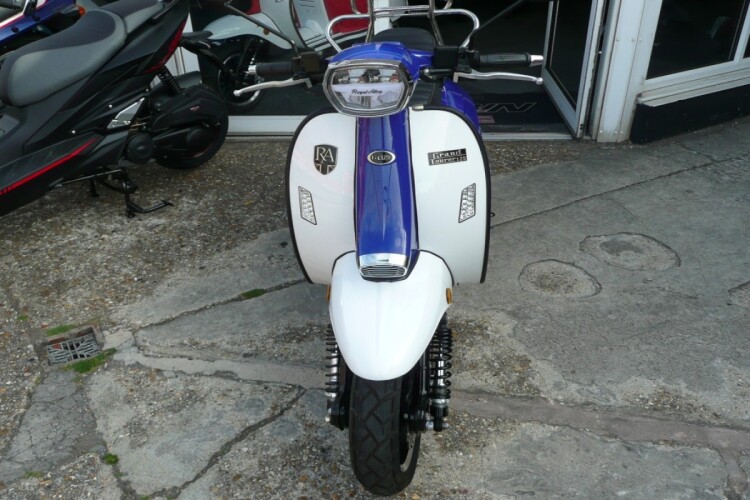 2022 ROYAL ALLOY GT 125 E5, Blue And White - photo 7