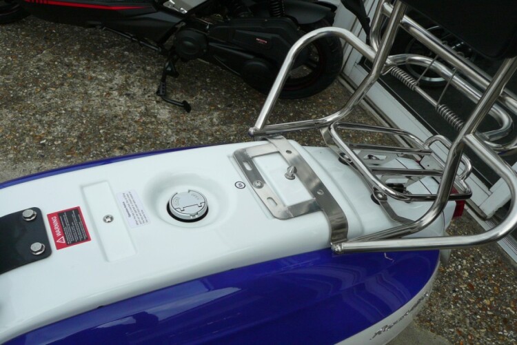2022 ROYAL ALLOY GT 125 E5, Blue And White - photo 9