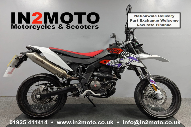 2024 APRILIA SX 125, White