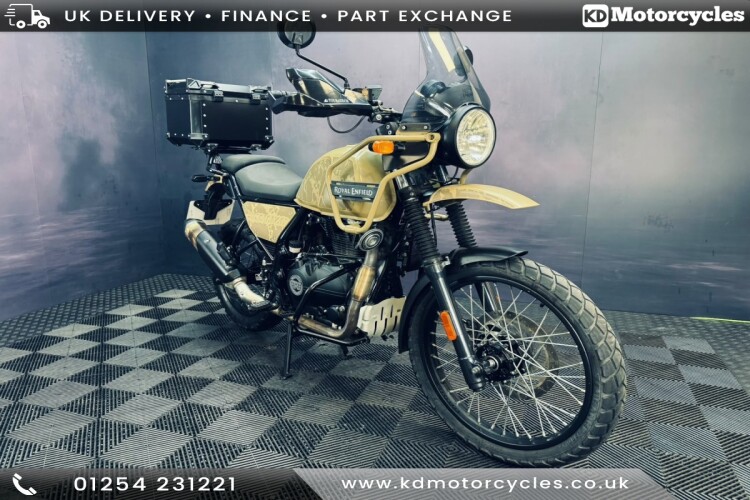 2024 ROYAL ENFIELD HIMALAYAN 411, Brown