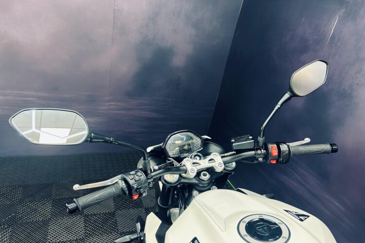 2024 TRIUMPH STREET TRIPLE 765, White - photo 7