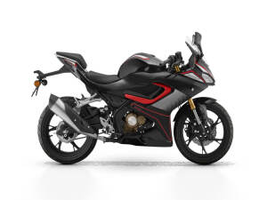 2026 QJMOTOR SRK 125 R, Black/Red