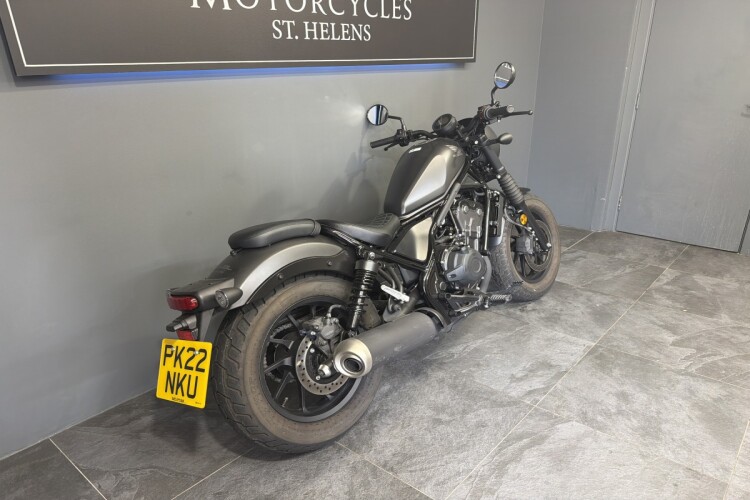 2022 HONDA CMX500 REBEL, Grey - photo 3