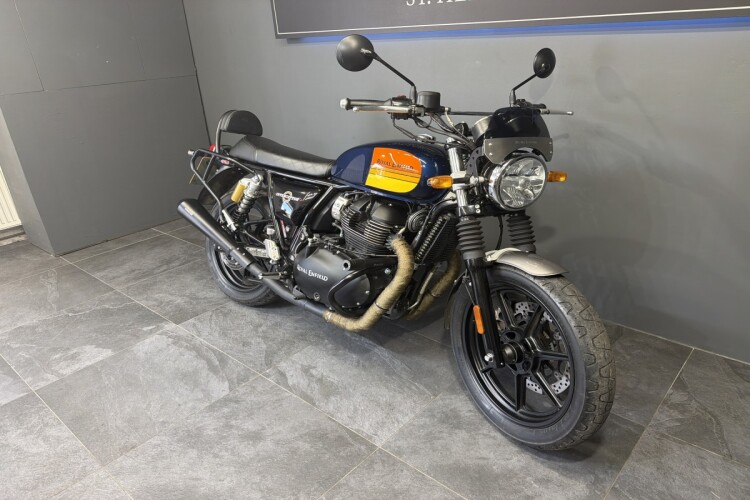 2024 ROYAL ENFIELD INTERCEPTOR 650, Blue And Black - photo 2