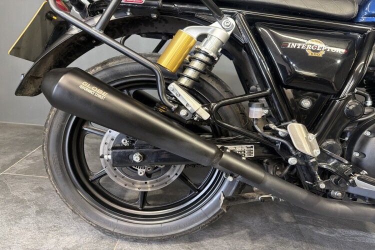 2024 ROYAL ENFIELD INTERCEPTOR 650, Blue And Black - photo 5