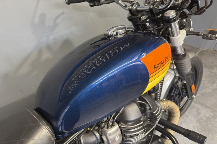 2024 ROYAL ENFIELD INTERCEPTOR 650, Blue And Black - photo 7