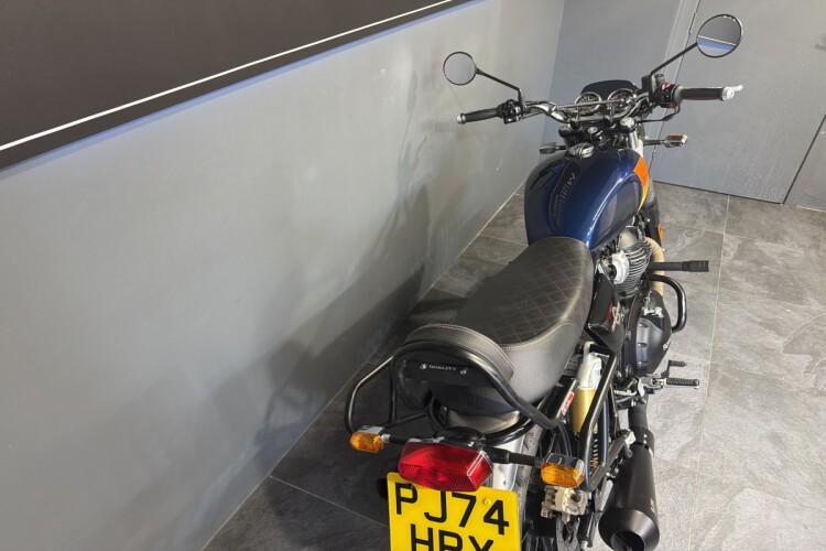 2024 ROYAL ENFIELD INTERCEPTOR 650, Blue And Black - photo 10