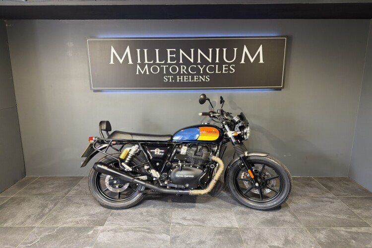 2024 ROYAL ENFIELD INTERCEPTOR 650, Blue And Black - photo 13