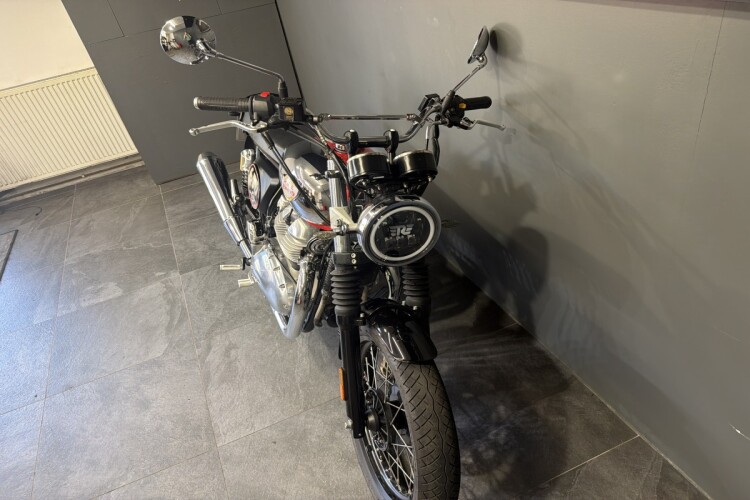 2022 ROYAL ENFIELD INTERCEPTOR 650, Silver And Red - photo 8