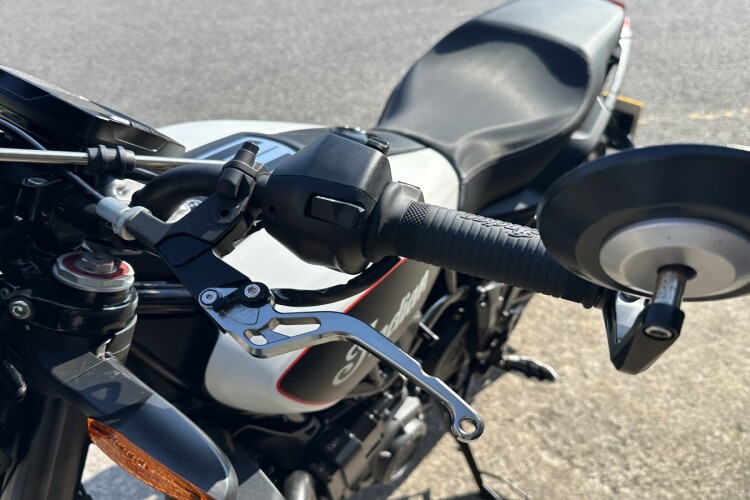 2022 INDIAN FTR SPORT, Ghost White - photo 11