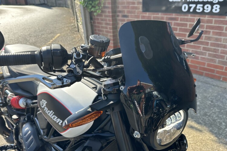 2022 INDIAN FTR SPORT, Ghost White - photo 14