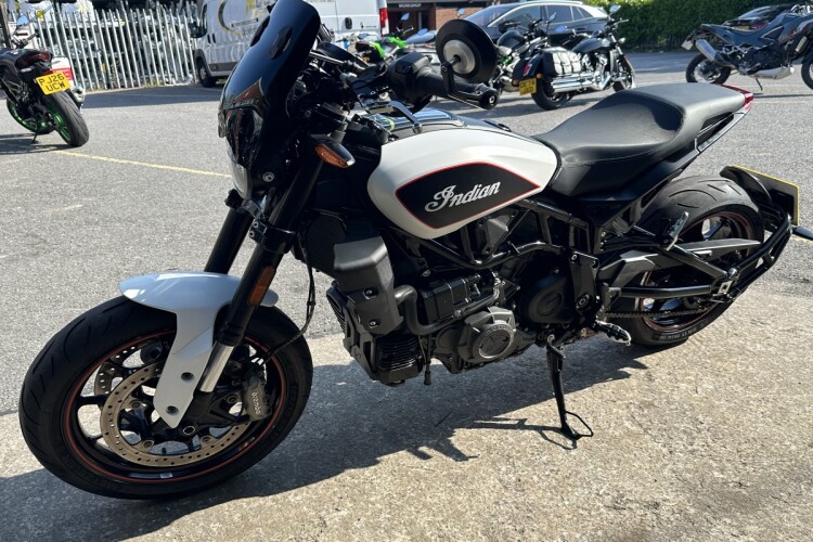 2022 INDIAN FTR SPORT, Ghost White - photo 17