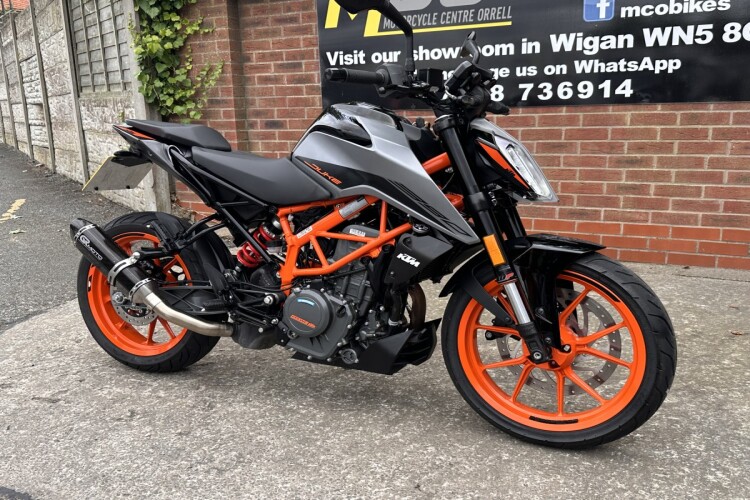 2022 KTM 390 DUKE, Silver - photo 3