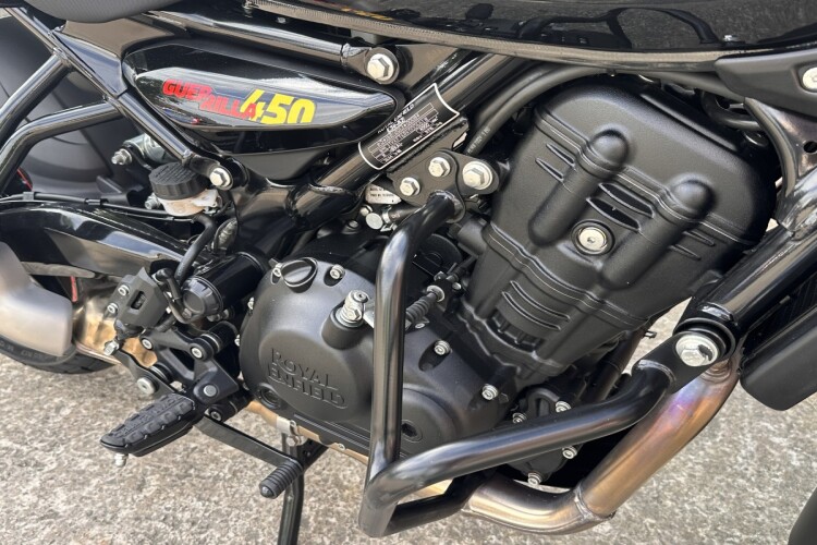 2024 ROYAL ENFIELD GUERRILLA 450, Black - photo 10
