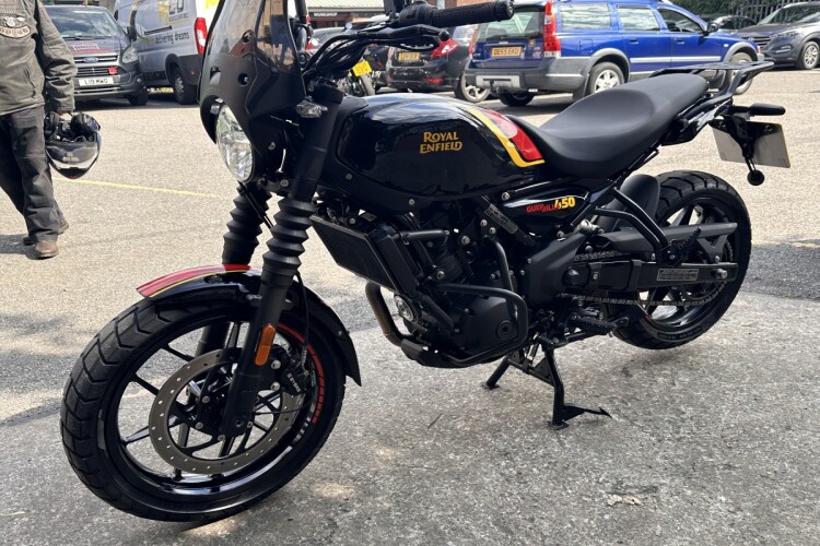 2024 ROYAL ENFIELD GUERRILLA 450, Black - photo 14