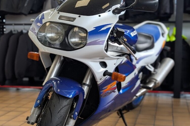 1994 SUZUKI GSXR1100WR, Blue/White - photo 5