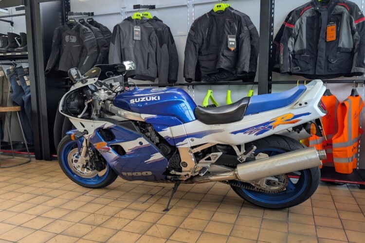 1994 SUZUKI GSXR1100WR, Blue/White - photo 7