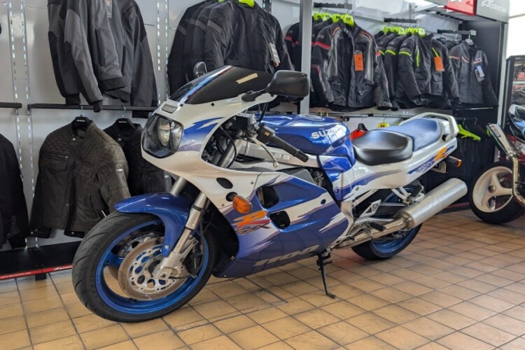 1994 SUZUKI GSXR1100WR, Blue/White - photo 8