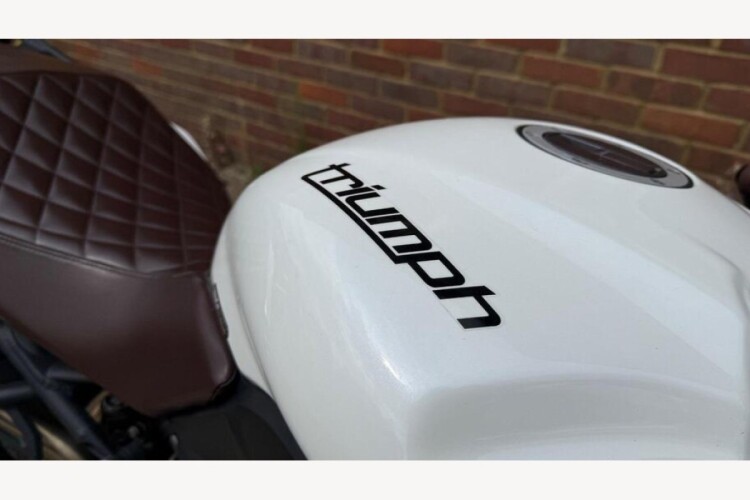 2011 TRIUMPH SPEED TRIPLE 1050 ABS, White - photo 2
